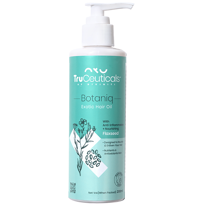 Truceuticals Botaniq Flaxseed Exotic Hair Oil