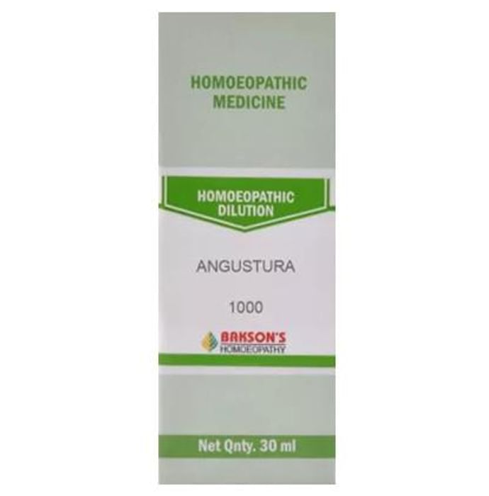 Bakson's Angustura Dilution 1000 CH
