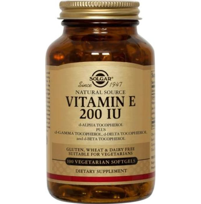Solgar Vitamin E 200IU Vegetarian Sofgels