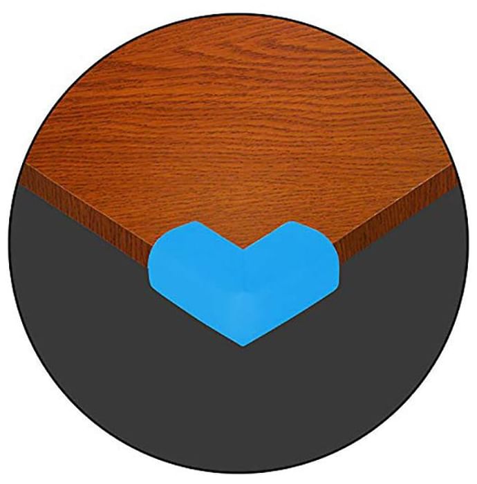 Safe-O-Kid High Quality High Density L-Shaped Extra Thick Nbr Corner Cushions Large Blue