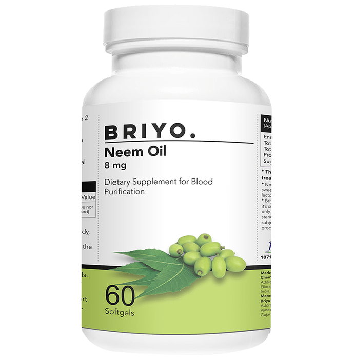 Briyo Neem 8mg Softgel