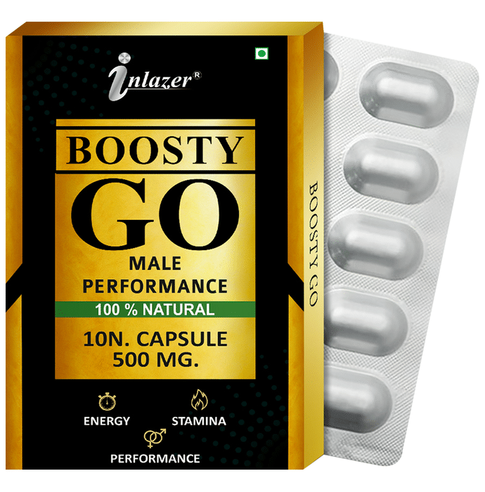 Inlazer Boosty Go Male Performance Capsule