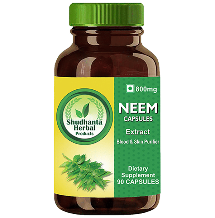 Shudhanta Herbal Neem 800mg Capsule