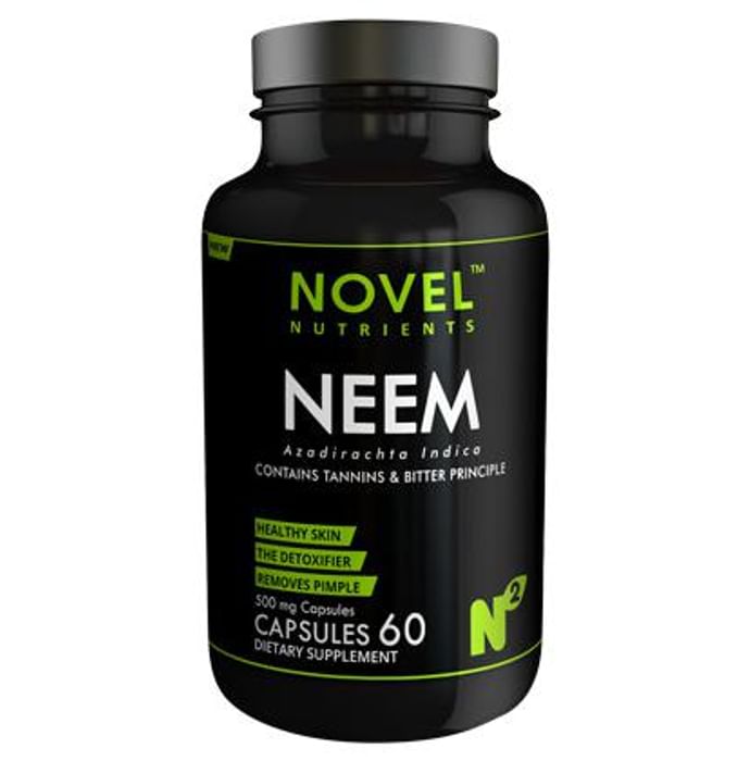 Novel Nutrients Neem 500mg Capsule