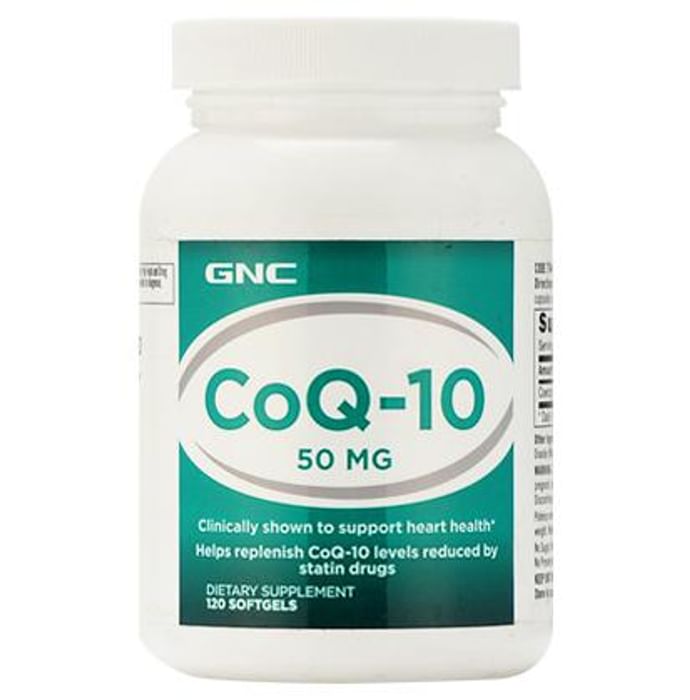 GNC CoQ-10 50mg Soft Gelatin Capsule
