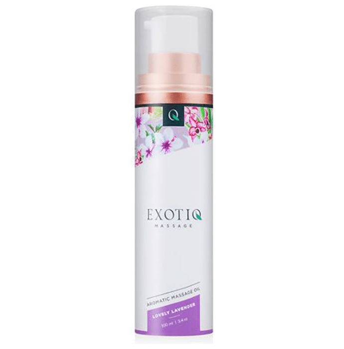 Gizmoswala Exotiq Neutral Massage Oil Lovely Lavender