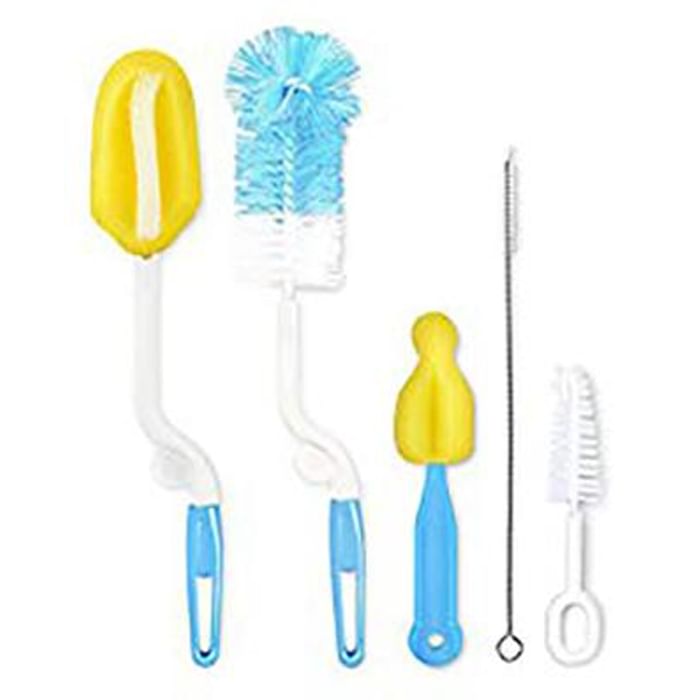 Safe-O-Kid Bottle Nipple & Straw Cleaning Kit Blue