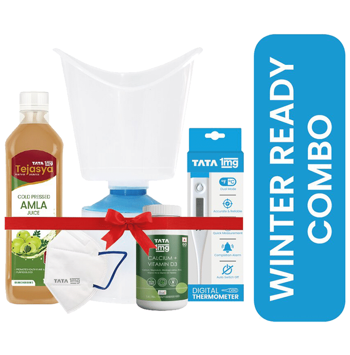 Tata 1mg Winter Ready Combo Pack for Cough, Cold & Congestion