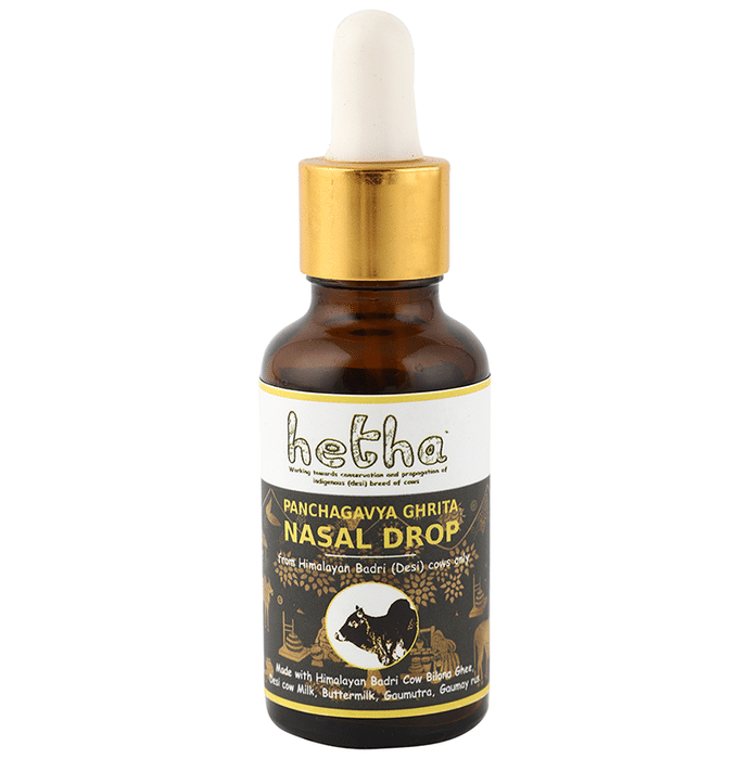 Hetha Panchagavya Ghrita Nasal Drops