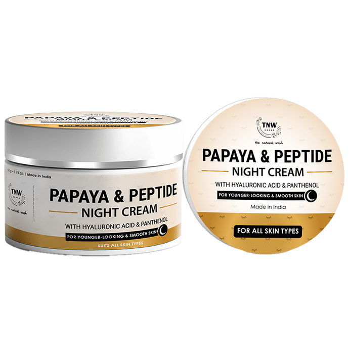TNW- The Natural Wash Papaya & Peptide Night Cream