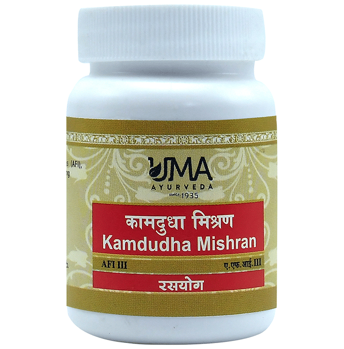 Uma Ayurveda Kamdudha Mishran Tablet