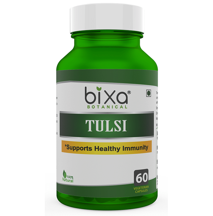 Bixa Botanical Tulsi Extract (Ocimum Sanctum) 1% Usrolic Acid 450mg Veg Capsule