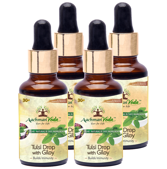 Aachman Veda Tulsi Drop with Giloy (30ml Each)