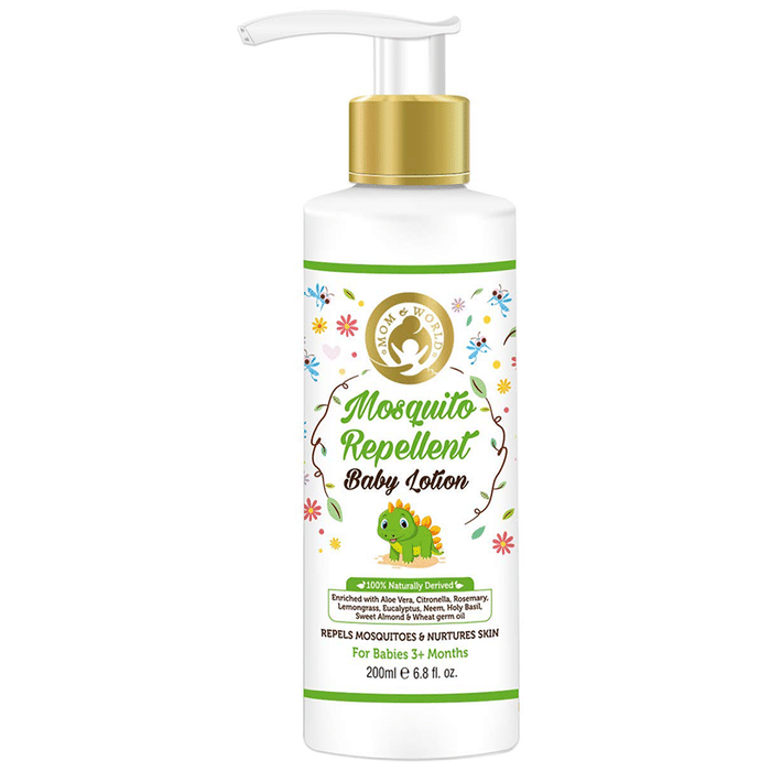 Mom & World Mosquito Repellent Baby Lotion