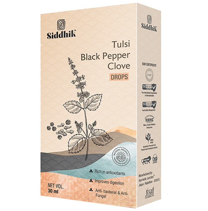 Siddhik Tulsi Black Pepper Clove Drop