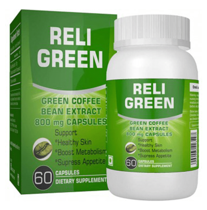 Reli Green Coffee Bean Extract 800mg Capsule