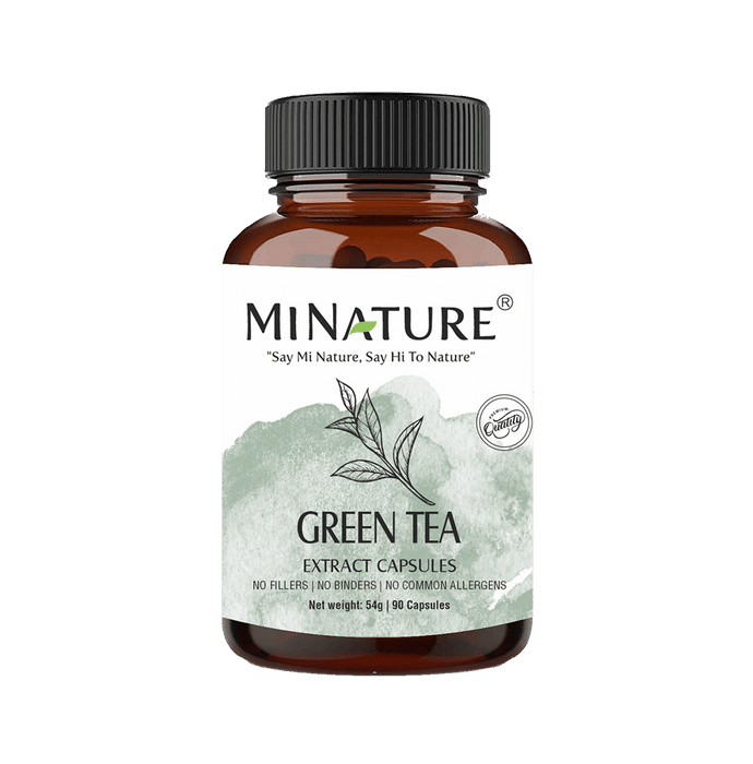 Minature Green Tea Extract Capsule