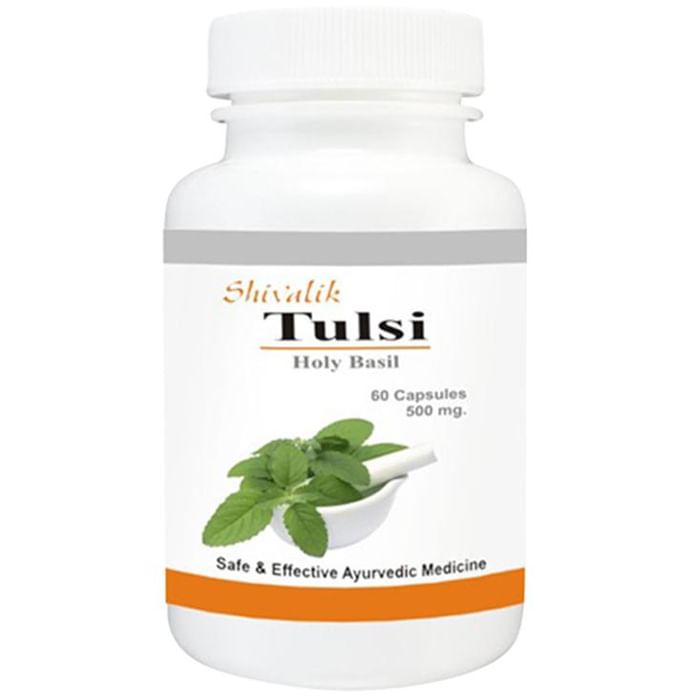 Shivalik Herbals Tulsi 500mg Capsule Pack of 2