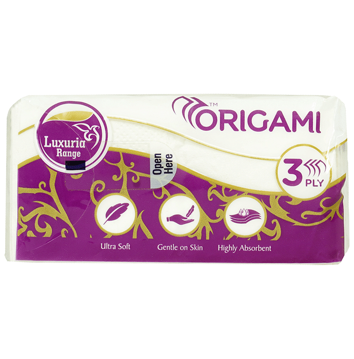 Origami Luxuria Range 3 Ply Pocket Tissue