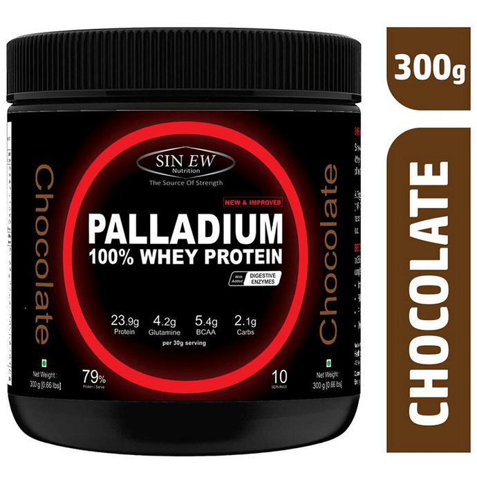 Sinew Nutrition Palladium 100% Whey Protein with Digestive Enzymes Chocolate