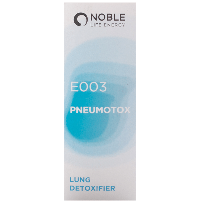 Noble Life Energy E003 Pneumotox Lung Detoxifier Drop