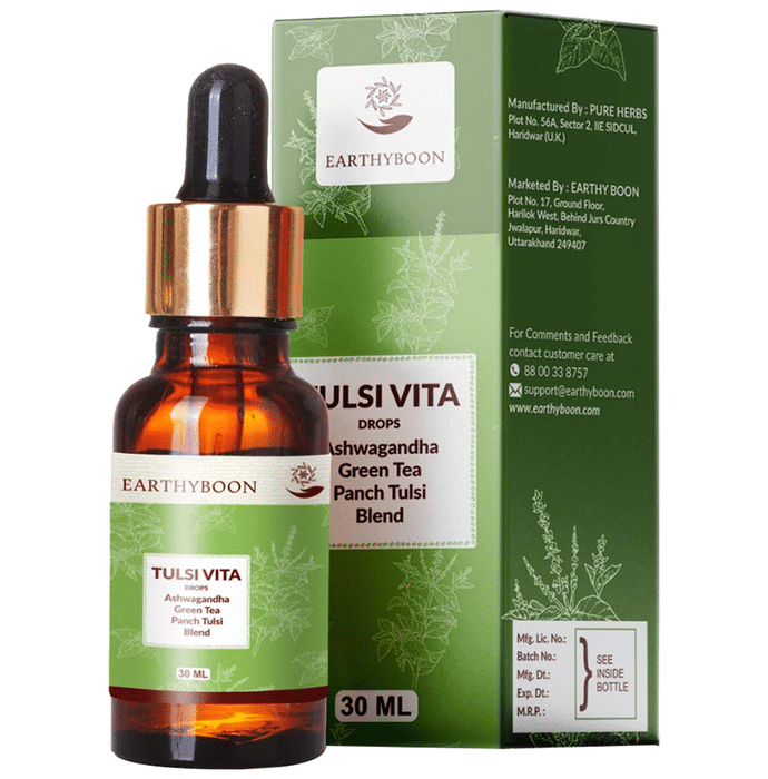 Earthyboon Tulsi Vita Drop