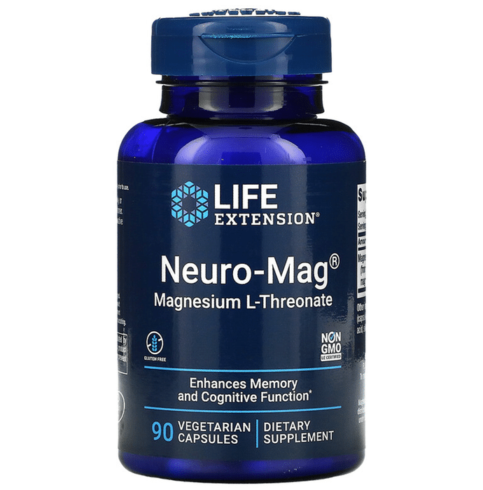 Life Extension Neuro-Mag Magnesium L-Threonate Vegetarian Capsule