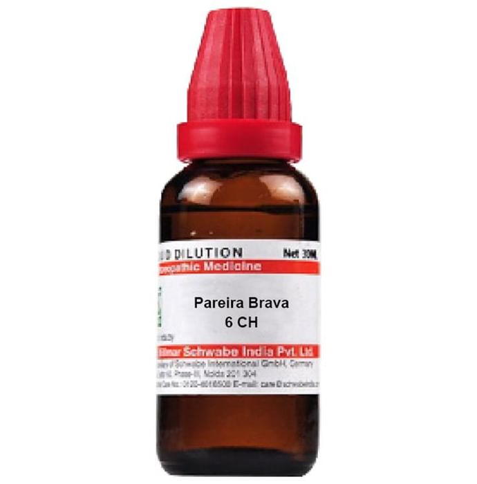 Dr Willmar Schwabe India Pareira Brava Dilution 6 CH