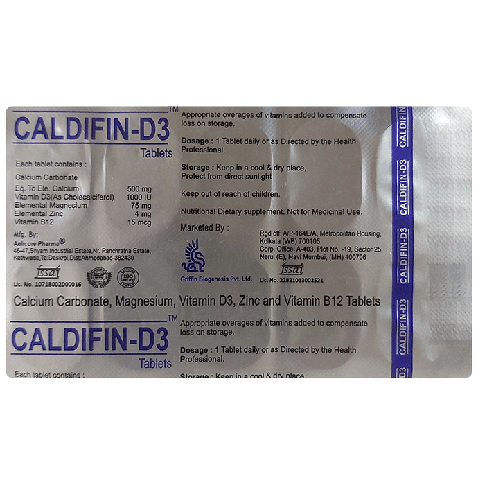 Caldifin-D3 Tablet
