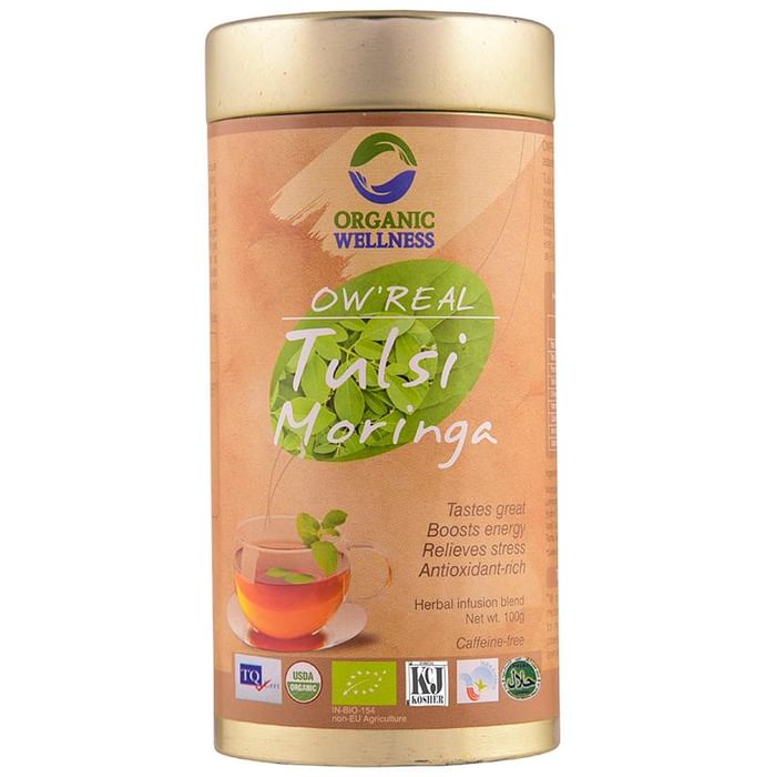 Organic Wellness OW' Real Tulsi Herbal Infusion Blend Moringa