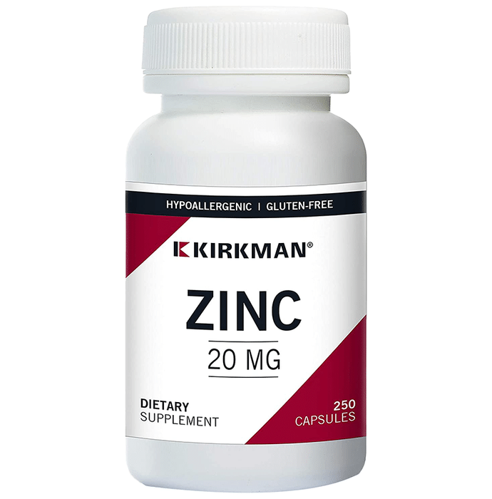 Kirkman Zinc 20mg Capsule
