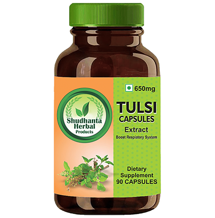 Shudhanta Herbal Tulsi 650mg Capsule