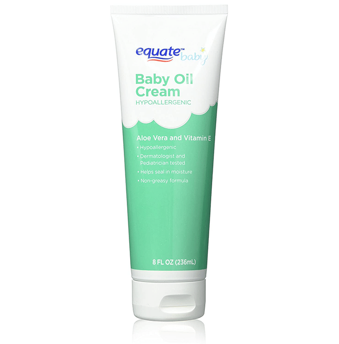 Equate Baby Oil Cream Aloevera & Vit E