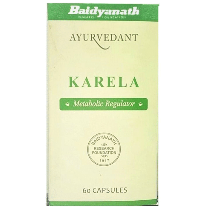 Baidyanath (Jhansi) Ayurvedant Karela Capsule