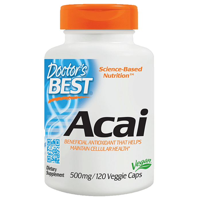 Doctor's Best Acai 500mg Veggie Capsule