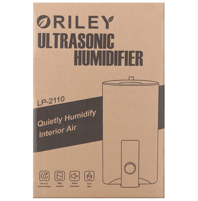 Oriley 2110 Ultrasonic Cool Mist Humidifier With Remote Control and Digital LED Display Pink