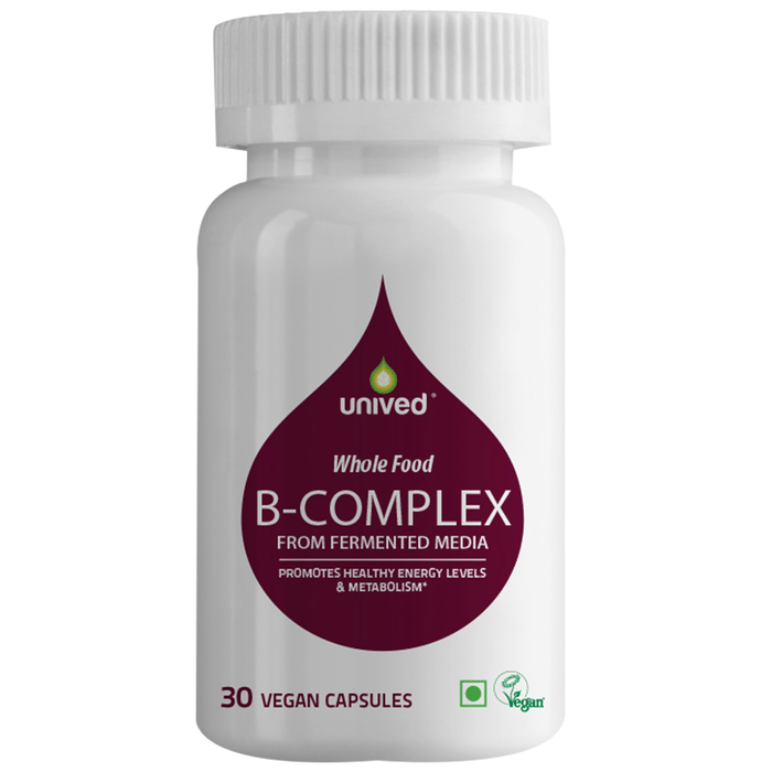 Unived Whole Food B-Complex Vegan Capsule