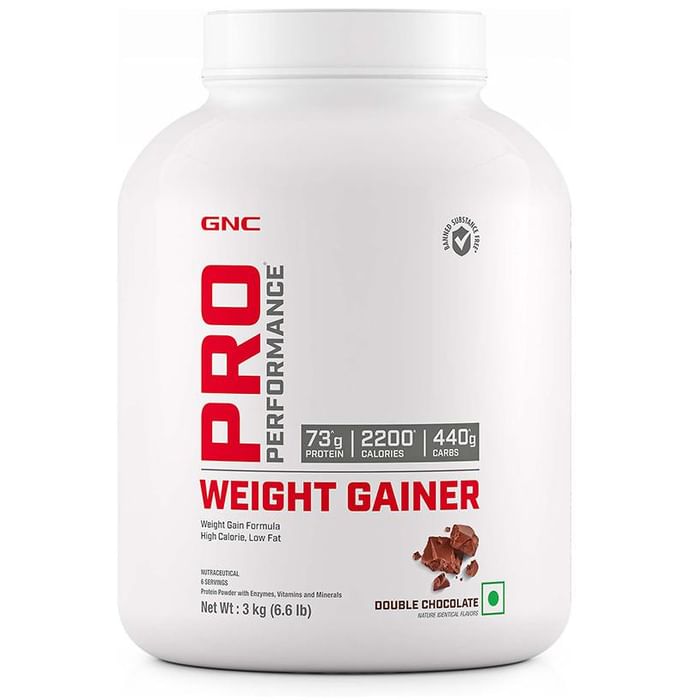 GNC Pro Performance Weight Gainer Powder Double Chocolate
