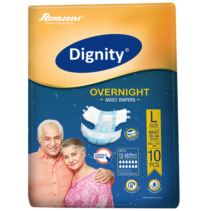 Dignity Overnight Adult Diaper Large