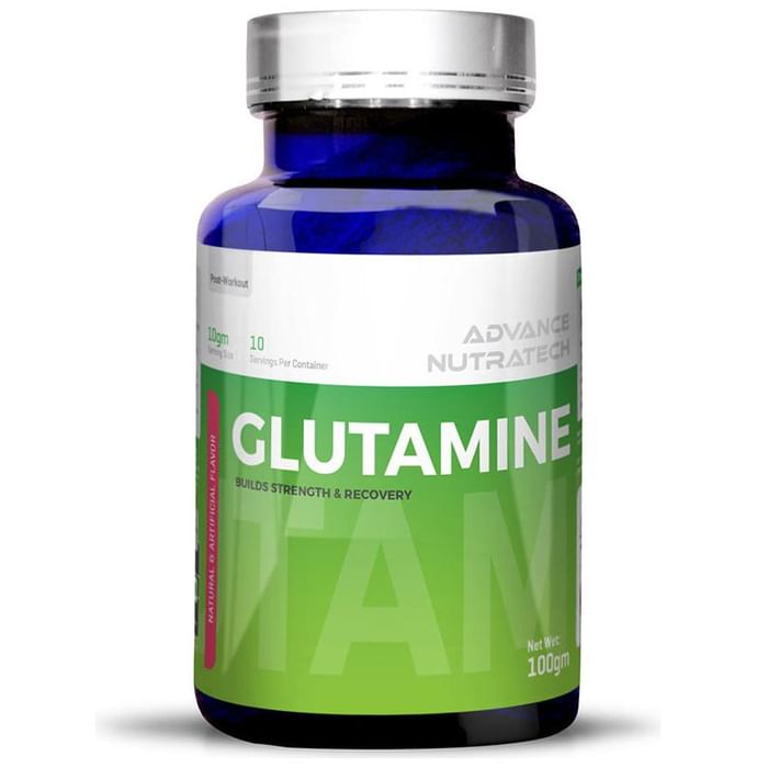 Advance Nutratech Glutamine Supplement Powder Fruit Punch