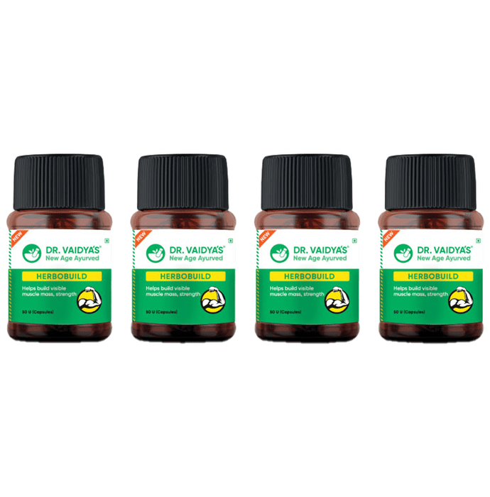 Dr. Vaidya's Herbobuild Capsule (50 Each)