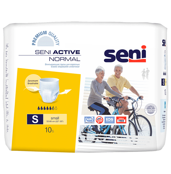 Seni Active Normal Elastic Disposable Underwear Diaper Small