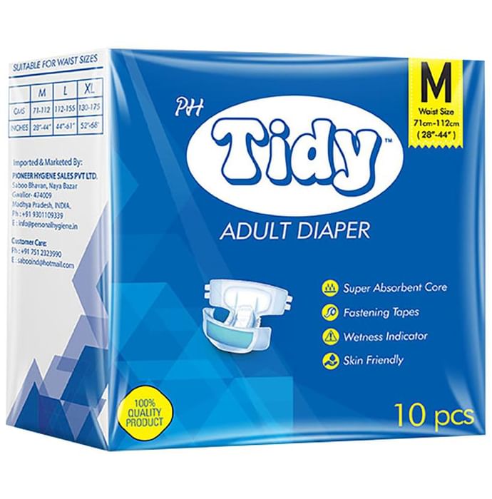 PH Tidy Adult Diaper Medium White