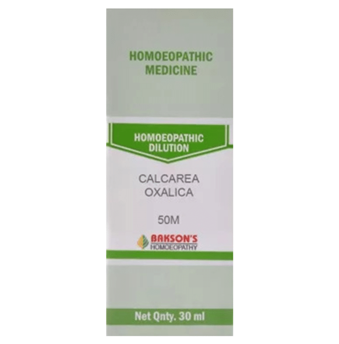 Bakson's Calcarea Oxalica Dilution 50M