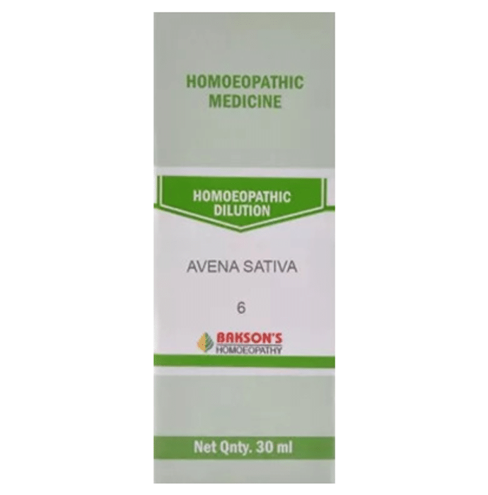 Bakson's Avena Sativa Dilution 6 CH