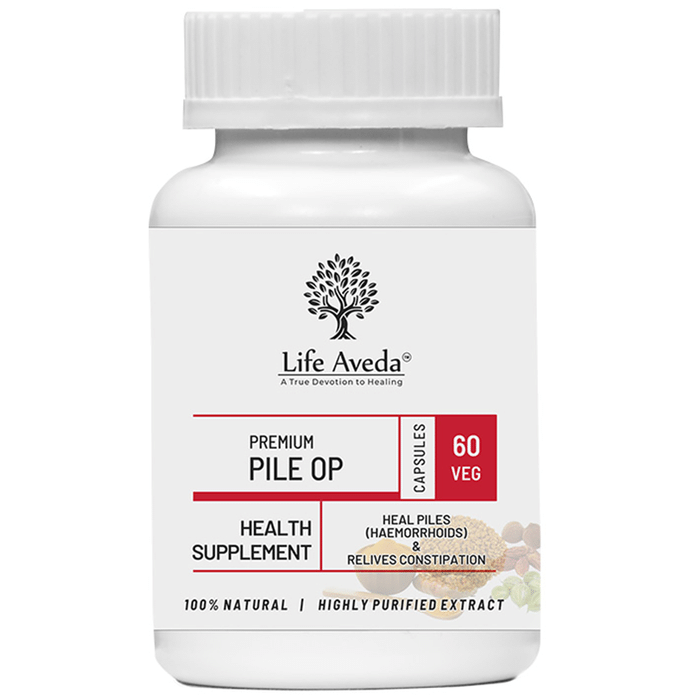 Life Aveda Premium Pile Op Veg Capsule