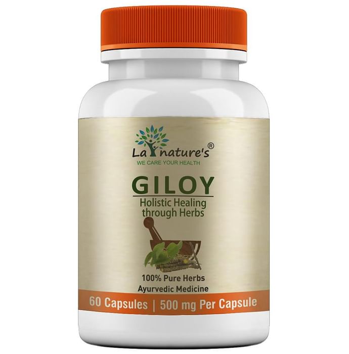 La Nature's Giloy 500mg Capsule