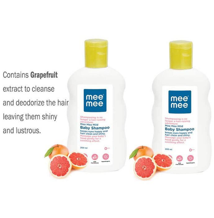 Mee Mee Mild Baby Shampoo (200ml Each)