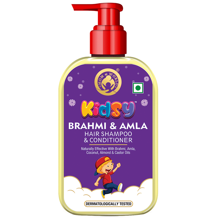 Mom & World Kidsy Hair Shampoo & Conditioner Brahmi