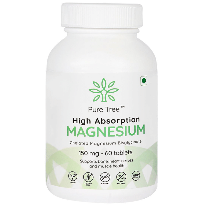 Pure Tree High Absorption Magnesium 150mg Tablet